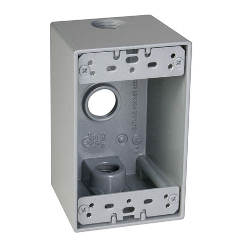 metal outlet box small exterior|electrical boxes for steel buildings.